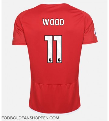 Nottingham Forest Chris Wood #11 Hjemmebanetrøje 2023-24 Kortærmet